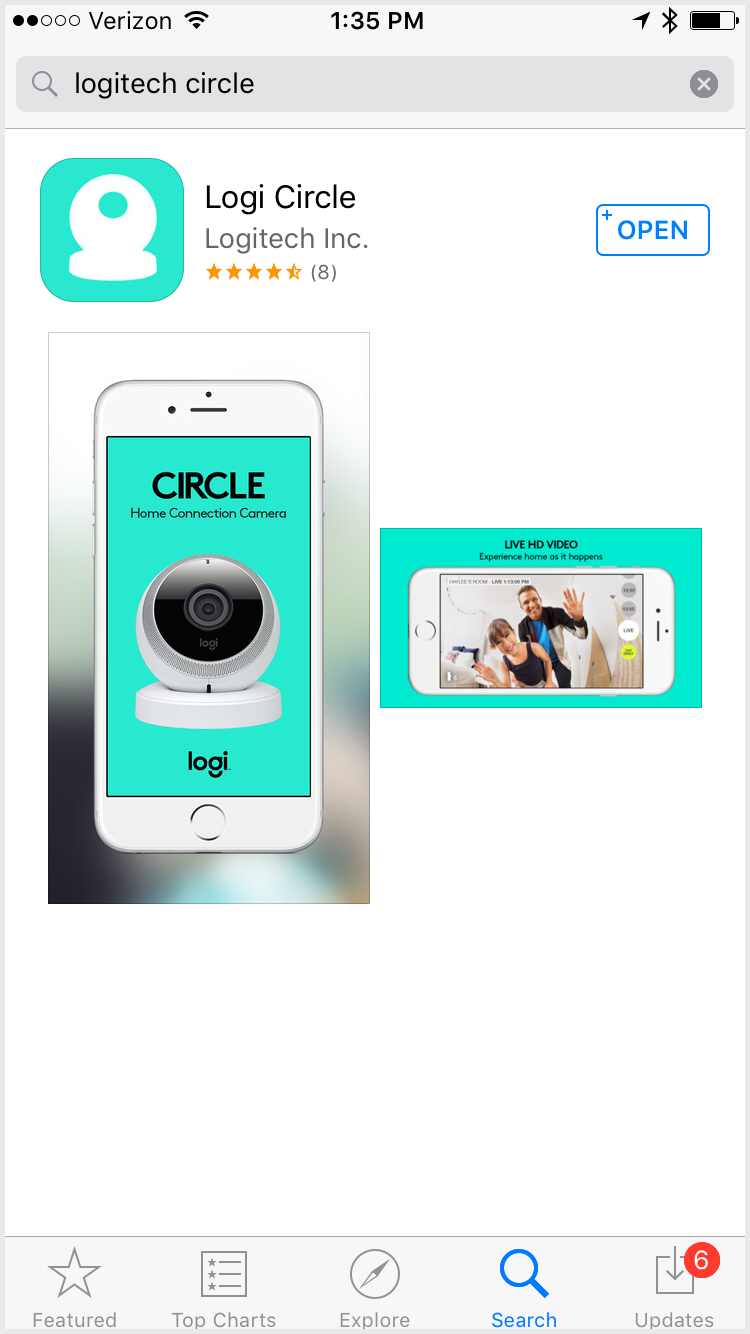 logitech circle app